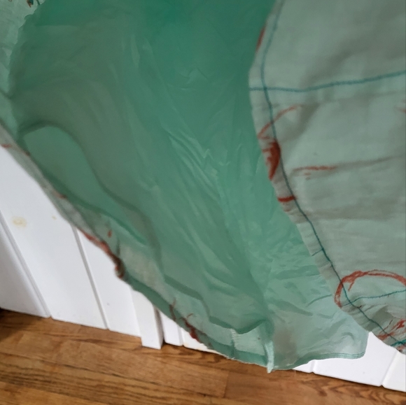 Ann Taylor Linen Fit & Flare Floral Dress Size 8 - Picture 7 of 14